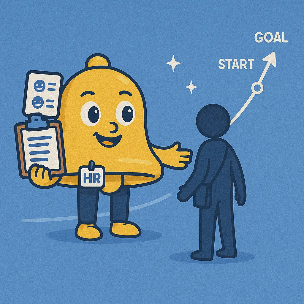 Teams Reminder for HR onboarding and performance reviews